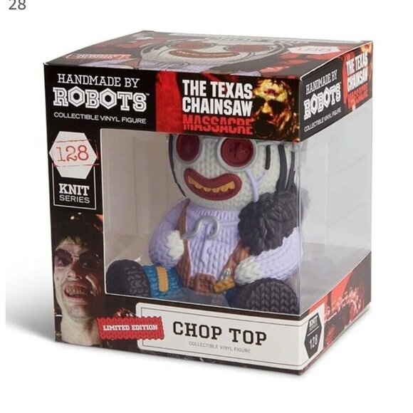 The Texas Chainsaw Massacre Chop Top Handmade by Robots Vinyl Figure - Picture 1 of 8